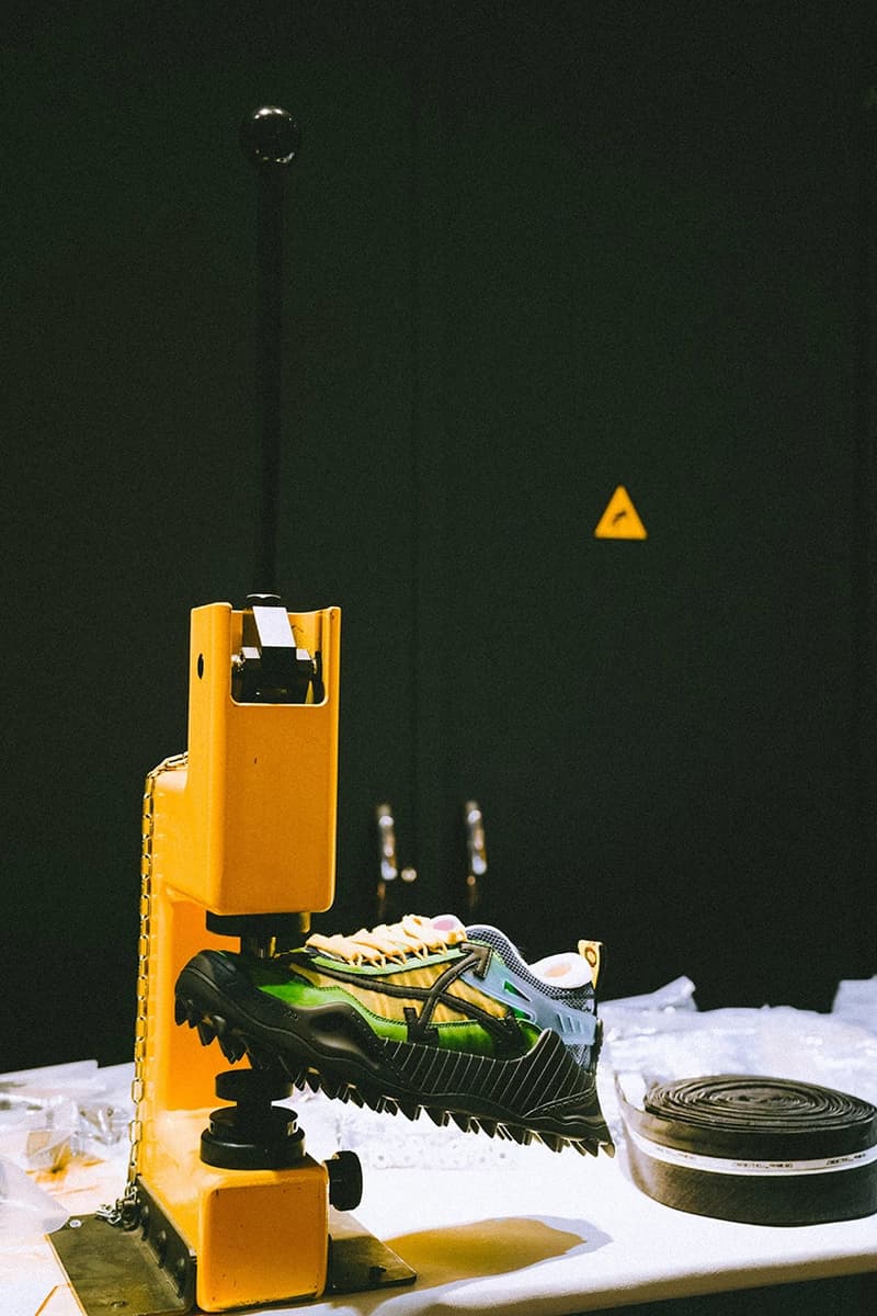 Off-White Odsy 1000 Green Black