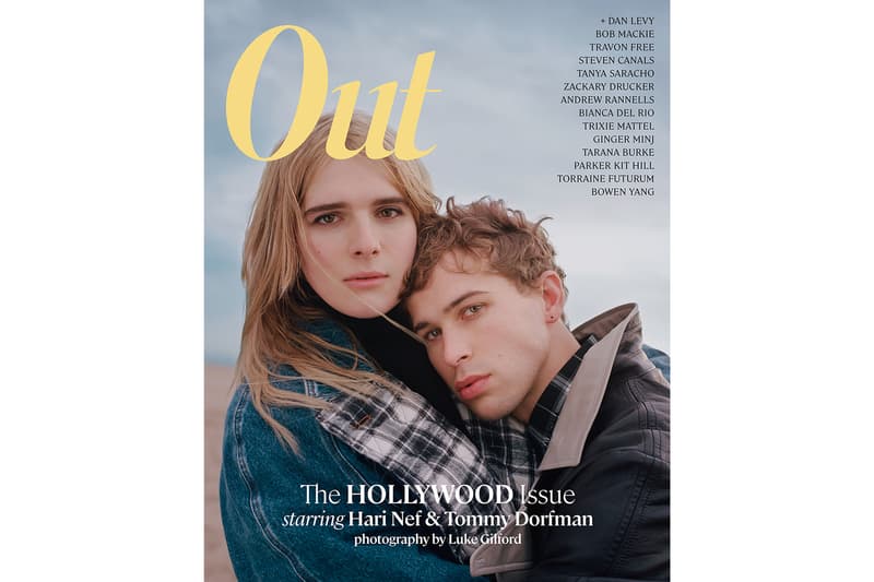 OUT Magazine Cover Hari Nef Tommy Dorfman