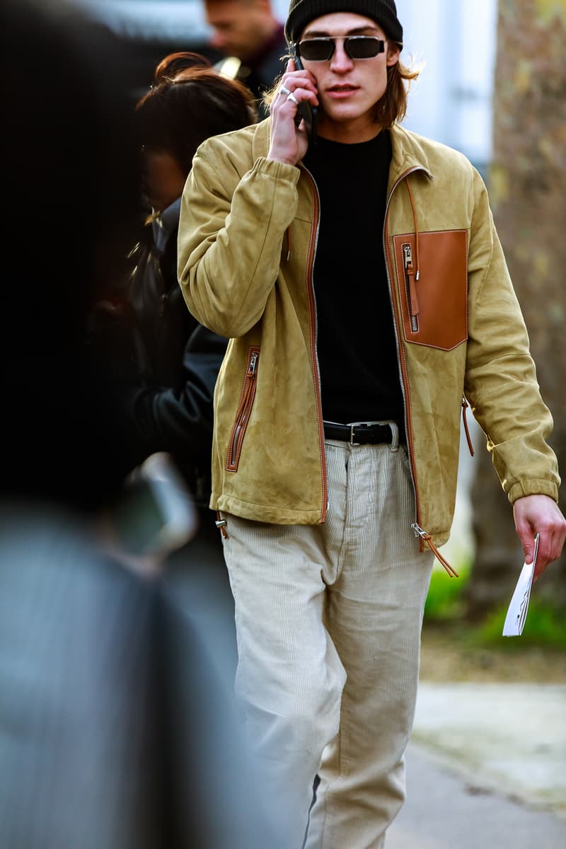 Paris Fashion Week Men's FW19 Streetstyle Snaps Off-White Chanel Heron Preston Jerry Lorenzo Maisie Wiliams Sita Abellan Aleali May