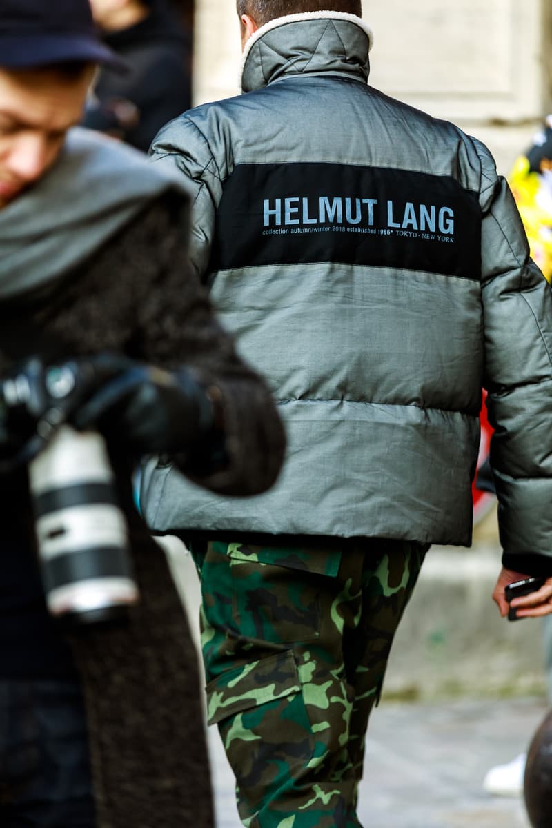 Paris Fashion Week Men's FW19 Streetstyle Snaps Off-White Chanel Heron Preston Jerry Lorenzo Maisie Wiliams Sita Abellan Aleali May