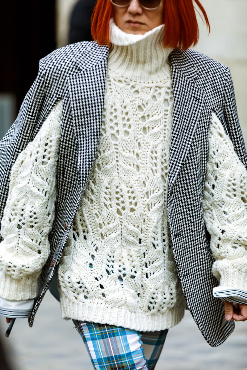 Paris Fashion Week Men's FW19 Streetstyle Snaps Off-White Chanel Heron Preston Jerry Lorenzo Maisie Wiliams Sita Abellan Aleali May