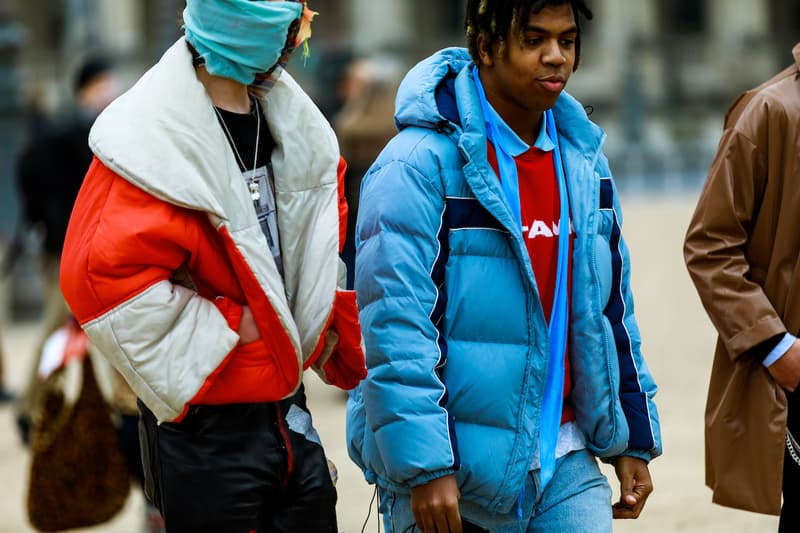 Paris Fashion Week Men's FW19 Streetstyle Snaps Off-White Chanel Heron Preston Jerry Lorenzo Maisie Wiliams Sita Abellan Aleali May