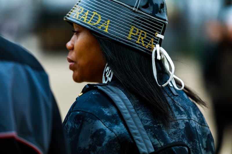 Paris Fashion Week Men's FW19 Streetstyle Snaps Off-White Chanel Heron Preston Jerry Lorenzo Maisie Wiliams Sita Abellan Aleali May