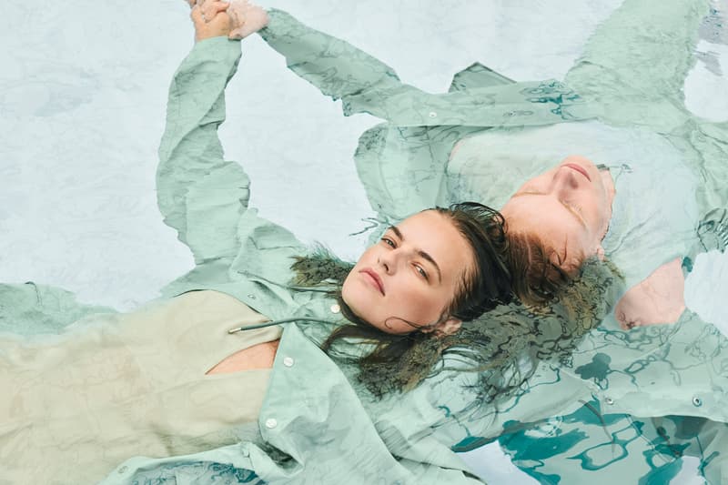 Rains Spring Summer 2019 Campaign Raincoats Blue