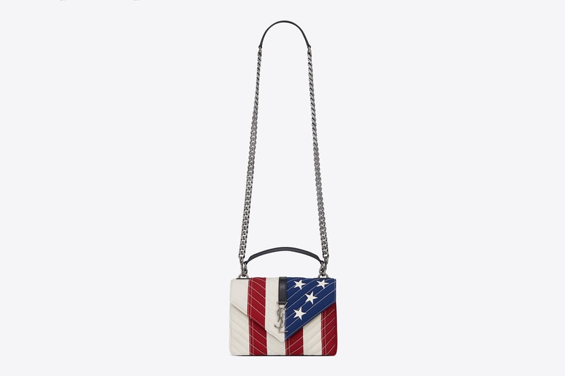 Saint Laurent American Flag Bag Stars Stripes