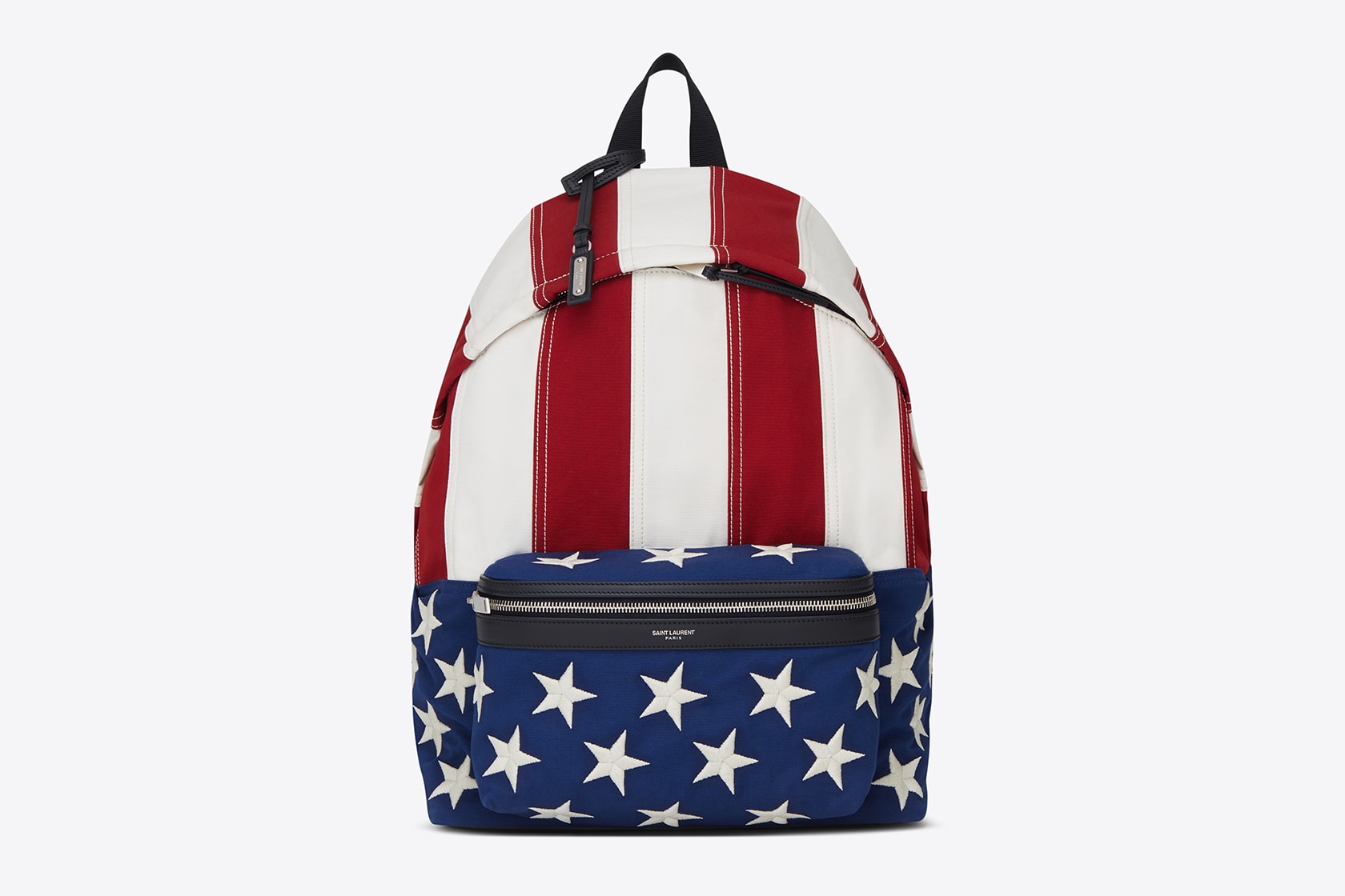 Saint Laurent American Flag Bag Stars Stripes