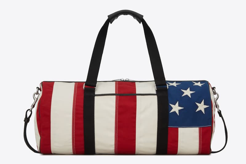 Saint Laurent American Flag Bag Stars Stripes