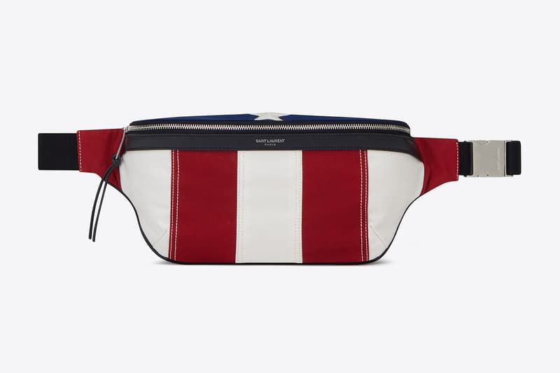 Saint Laurent American Flag Bag Stars Stripes