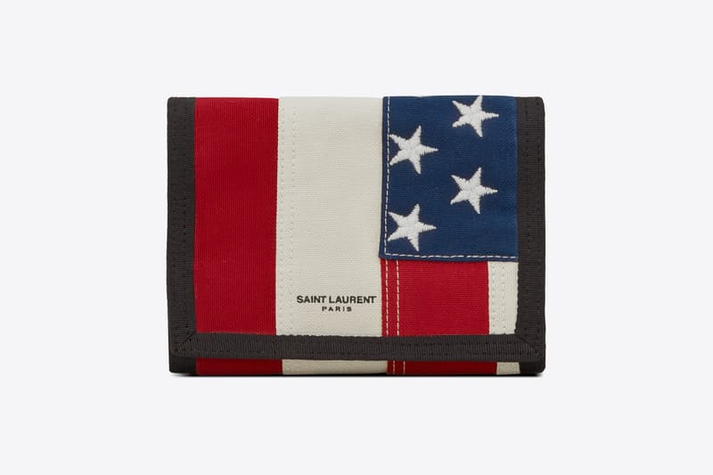 Saint Laurent American Flag Bag Stars Stripes