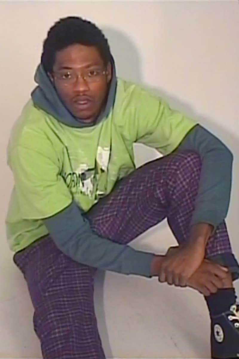 Opening Ceremony Skidz Capsule Collection T-shirt Green Plaid Pants Purple