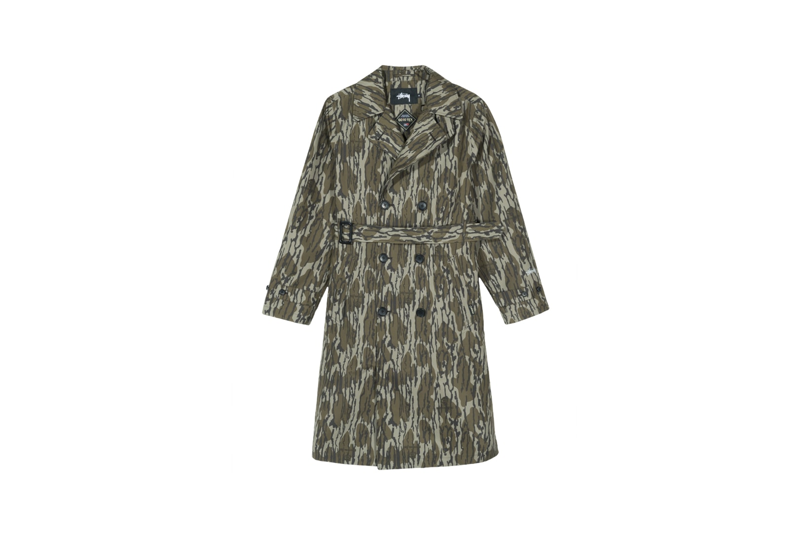 Stussy x GORE-TEX Trench Coat Camouflage