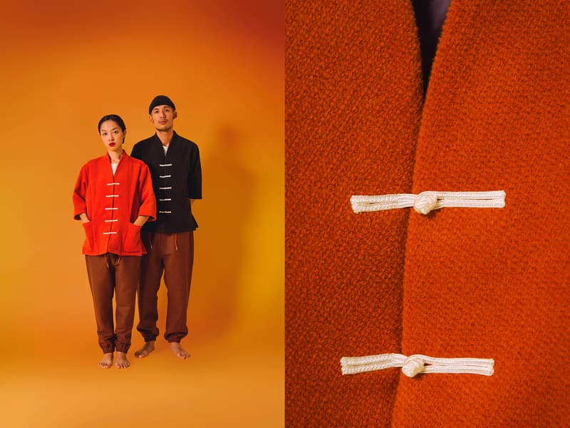 the private label collection 3 lookbook hong kong asian traditional garments mandarin buttons east meets west