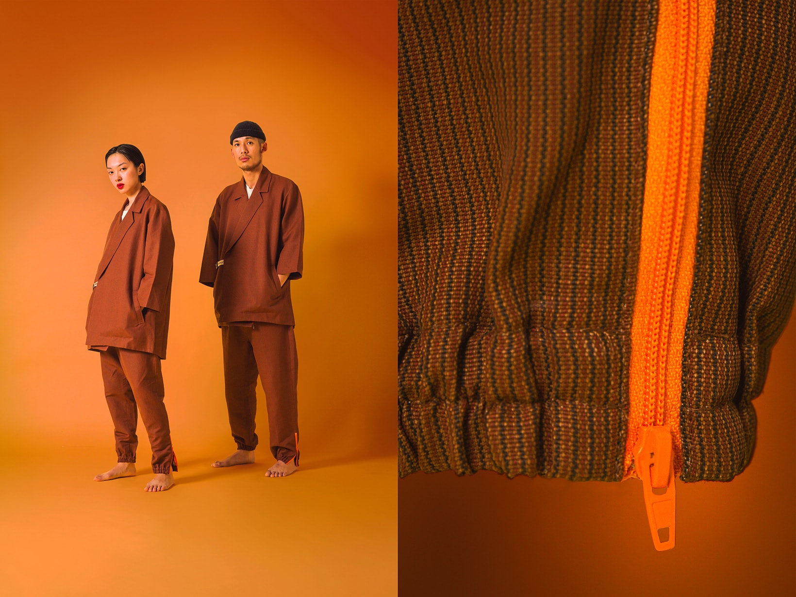 the private label collection 3 lookbook hong kong asian traditional garments mandarin buttons east meets west
