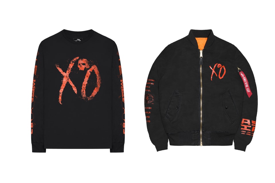 The Weeknd Releases Exclusive Asia Tour Merch