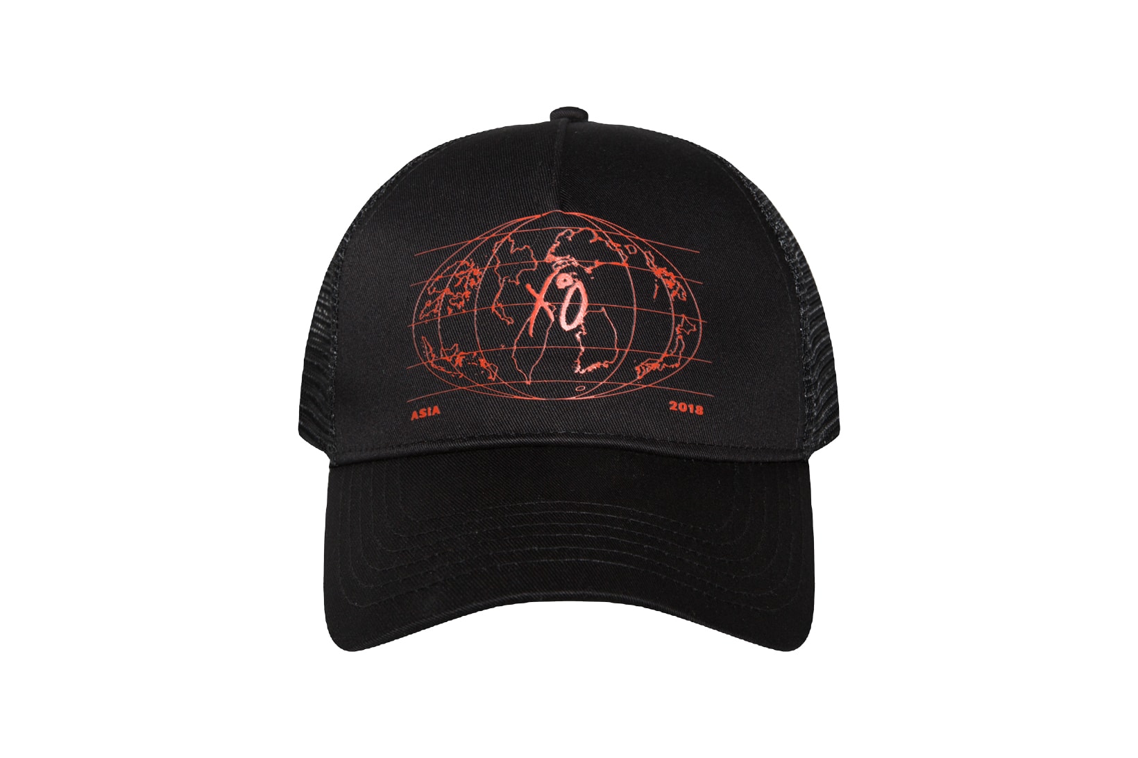 The Weeknd Asia Tour Merch Collection Cap Black