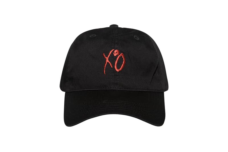 The Weeknd Asia Tour Merch Collection XO Cap Black