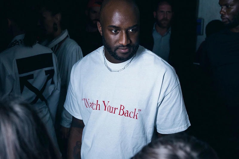 Virgil Abloh Watch Your Back T Shirt White