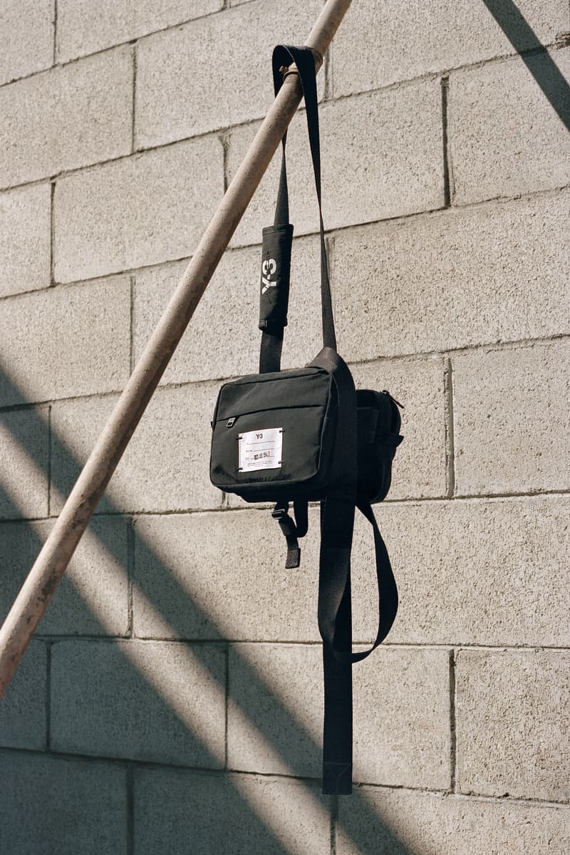Y-3 Spring Summer 2019 Campaign Bag Black