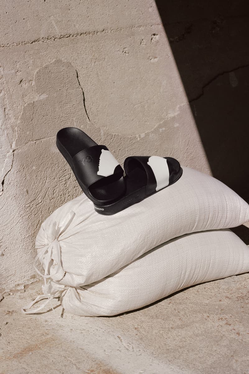 Y-3 Spring Summer 2019 Campaign Slides Black White