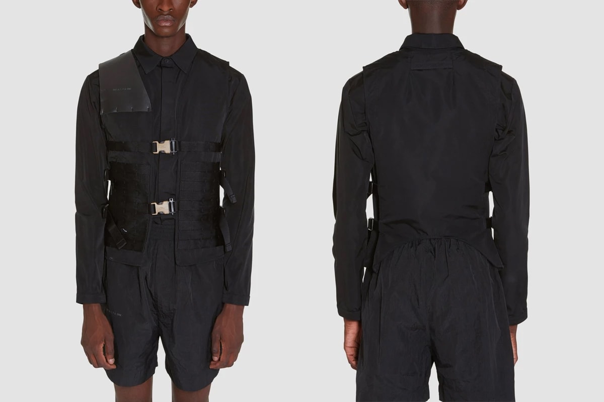Pre-Order 1017 ALYX 9SM's SS19 Collection Here Matthew Williams ALYX Buckle Necklace Fashion Collection Chest Rig