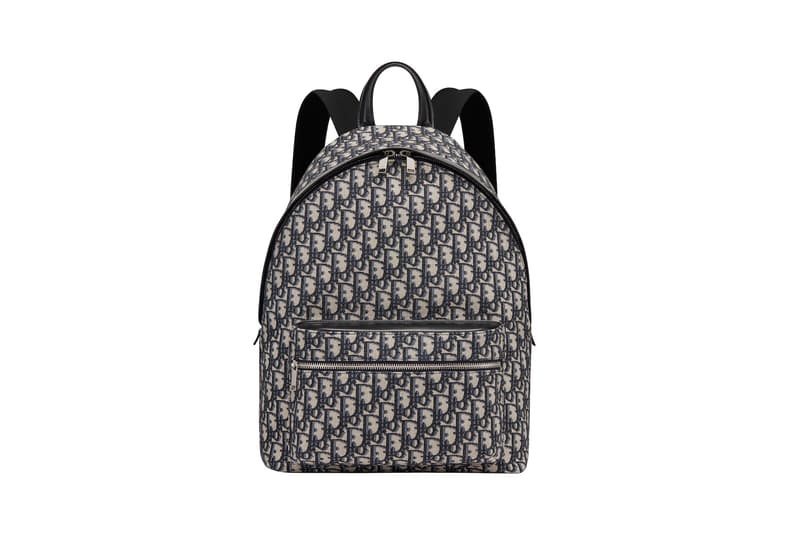 Dior Oblique Men's Accessories Monogram Release Kim Jones Christian Dior Converse Sneaker Backpack Saddle Bag