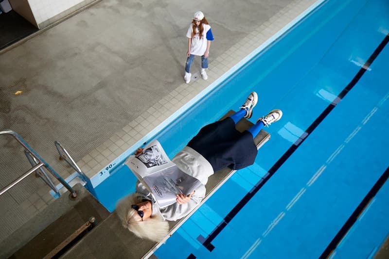 Ader Error x PUMA Spring Summer 2019 Campaign Shirt White Pants Black