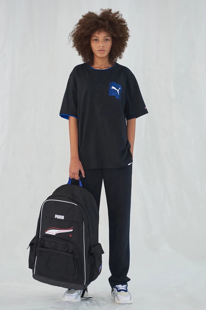 Ader Error x PUMA Spring Summer 2019 Lookbook T-shirt Pants Black