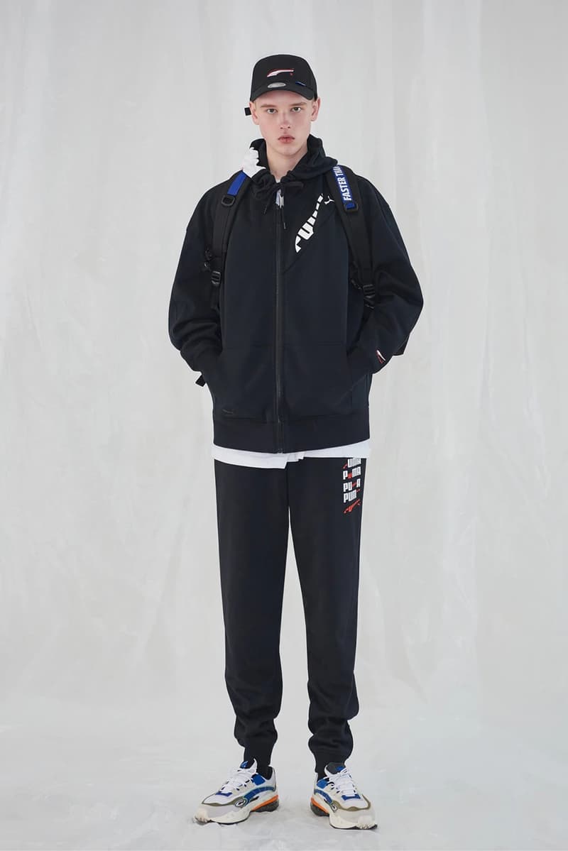 Ader Error x PUMA Spring Summer 2019 Lookbook Sweatshirt Pants Black