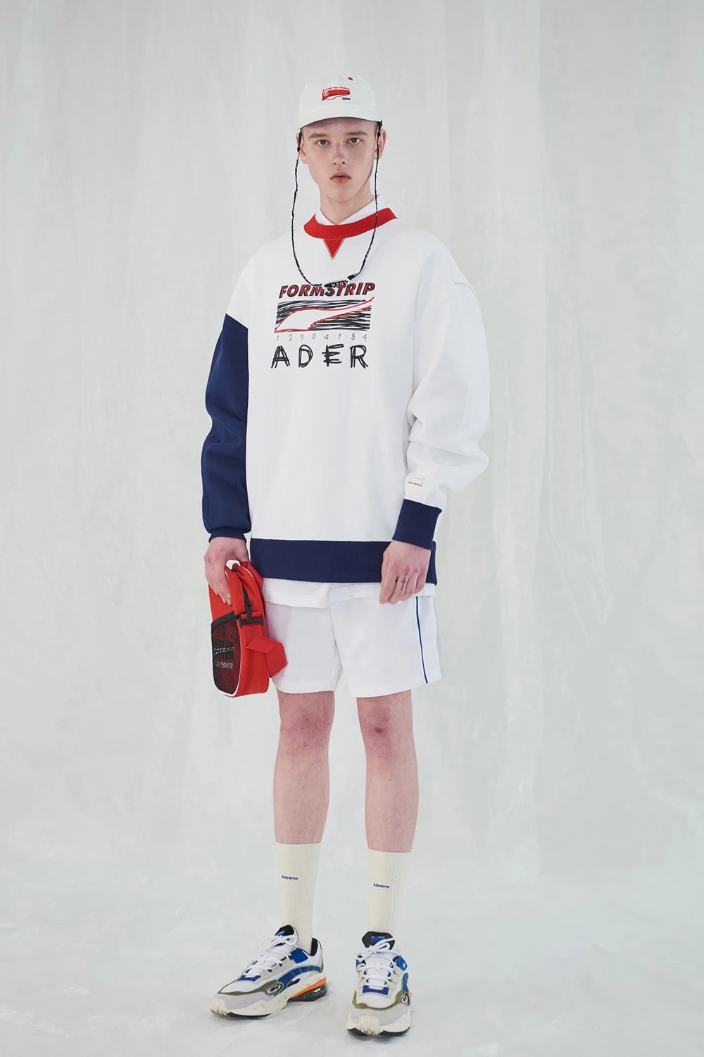 Ader Error x PUMA Spring Summer 2019 Lookbook Shirt Shorts White