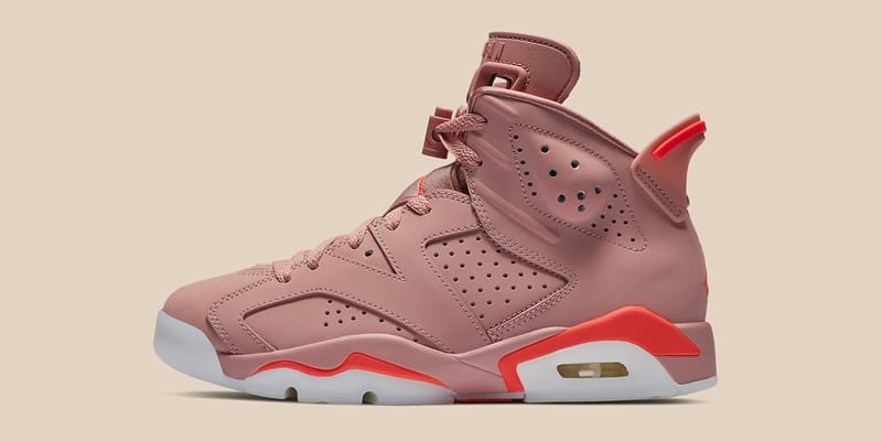 pre order air jordan 6 barely rose
