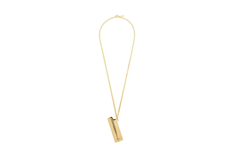 AMBUSH's New Jewelry Collection Includes a Golden Lighter Necklace