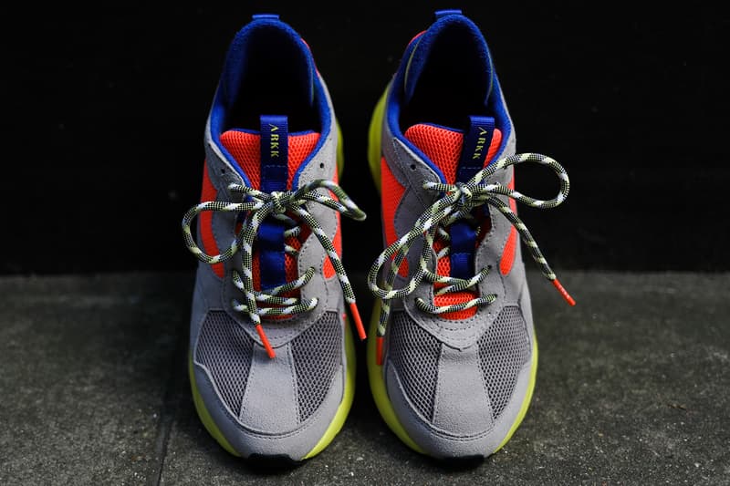 Arkk Copenhagen Kanetyk "Ash Neon Lime" Review HYPEBAE Kicks Review Sneaker Shoe Colorway Bold