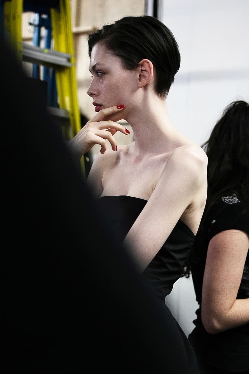 Ashley Williams FW19 London Fashion Week Backstage Jimmy Choo Adwoa Aboah Pixie Geldof Fall Winter 2019 Power Nap