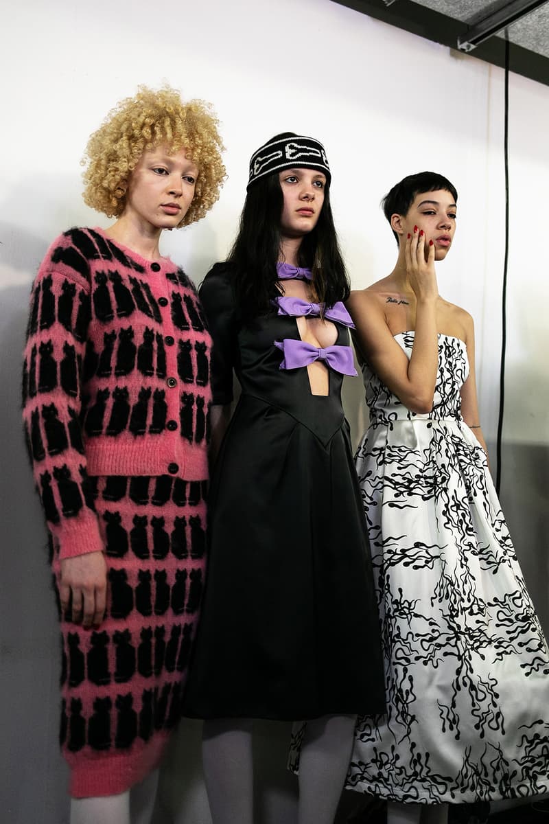 Ashley Williams FW19 London Fashion Week Backstage Jimmy Choo Adwoa Aboah Pixie Geldof Fall Winter 2019 Power Nap