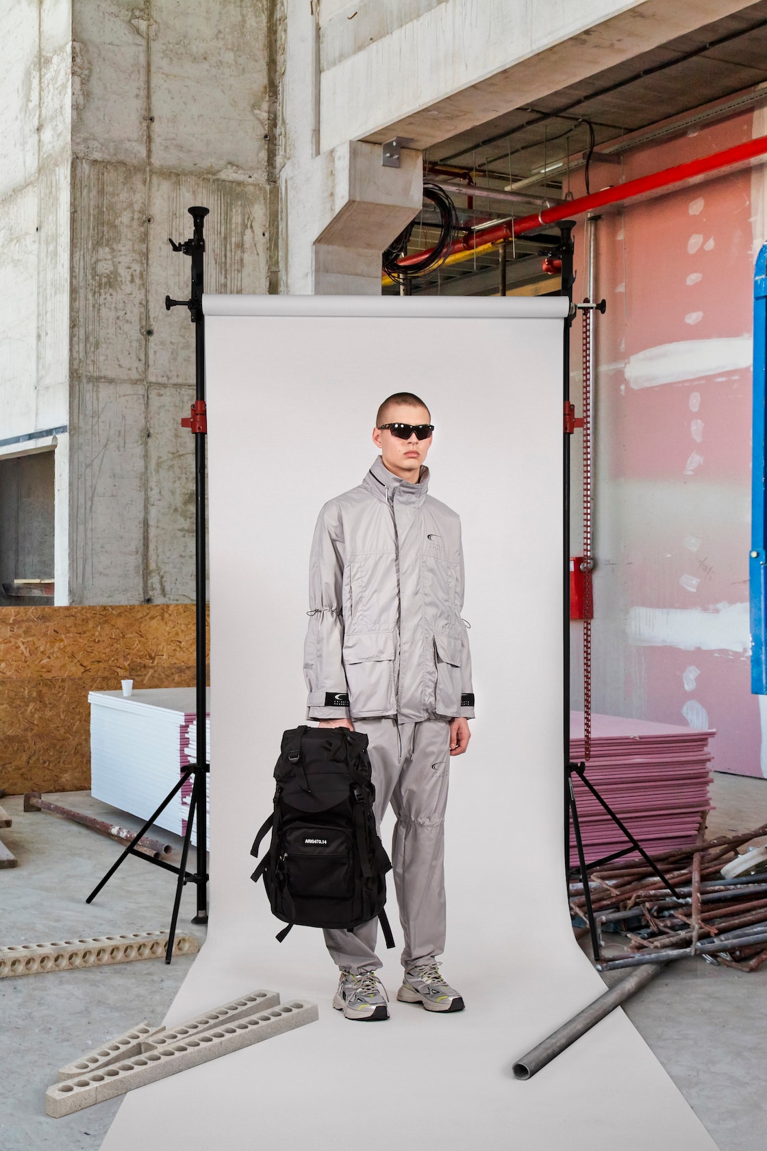 Axel Arigato Launches First Ready-to-Wear Collection Range Lookbook Shoot Technical Gear HYPERSPEED