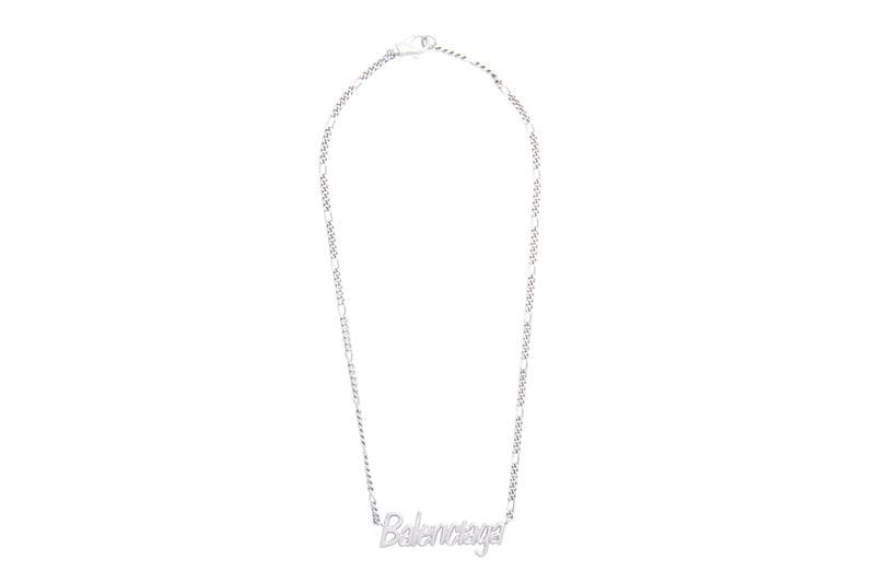Balenciaga Nameplate Necklace