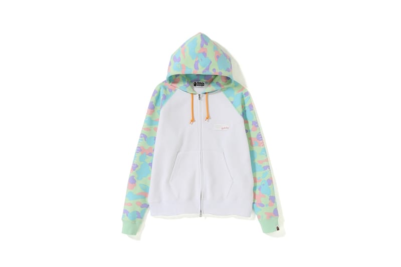 pastel bape hoodie