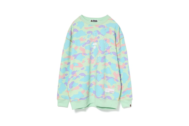 pastel bape hoodie