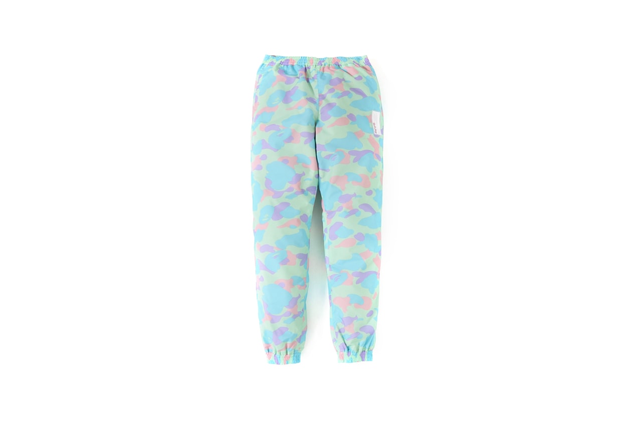 BAPE Pastel Camouflage Collection Sweatpants Blue Green