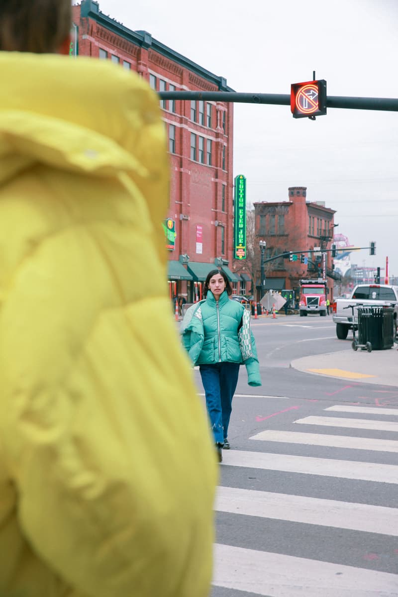 Biannual Fall Winter 2019 Lookbook Coats Yellow Green