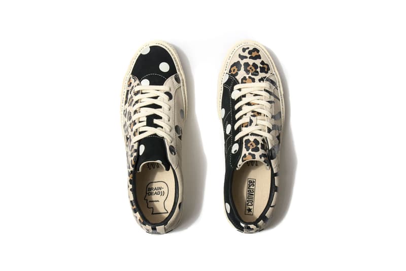 Brain Dead Converse One Star Cheetah Print Zebra Polka Dots