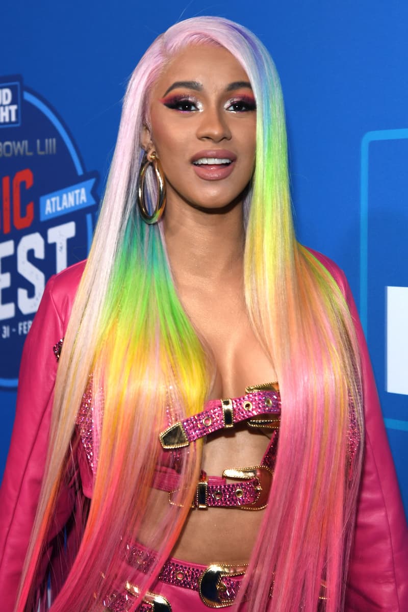 Káº¿t quáº£ hÃ¬nh áº£nh cho cardi b vivid long  hair"