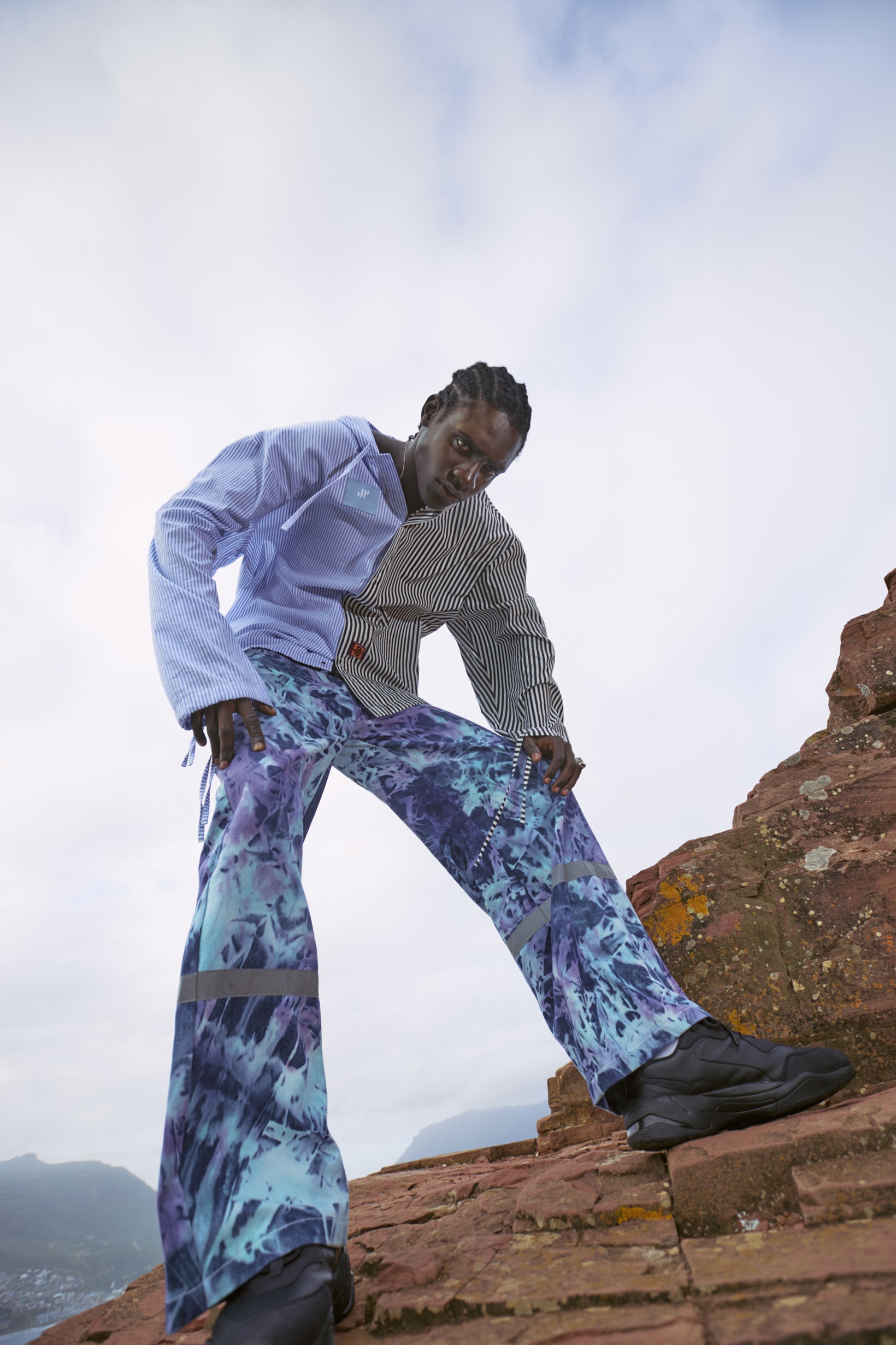 Daily Paper Spring Summer 2019 Campaign Top Pants Purple