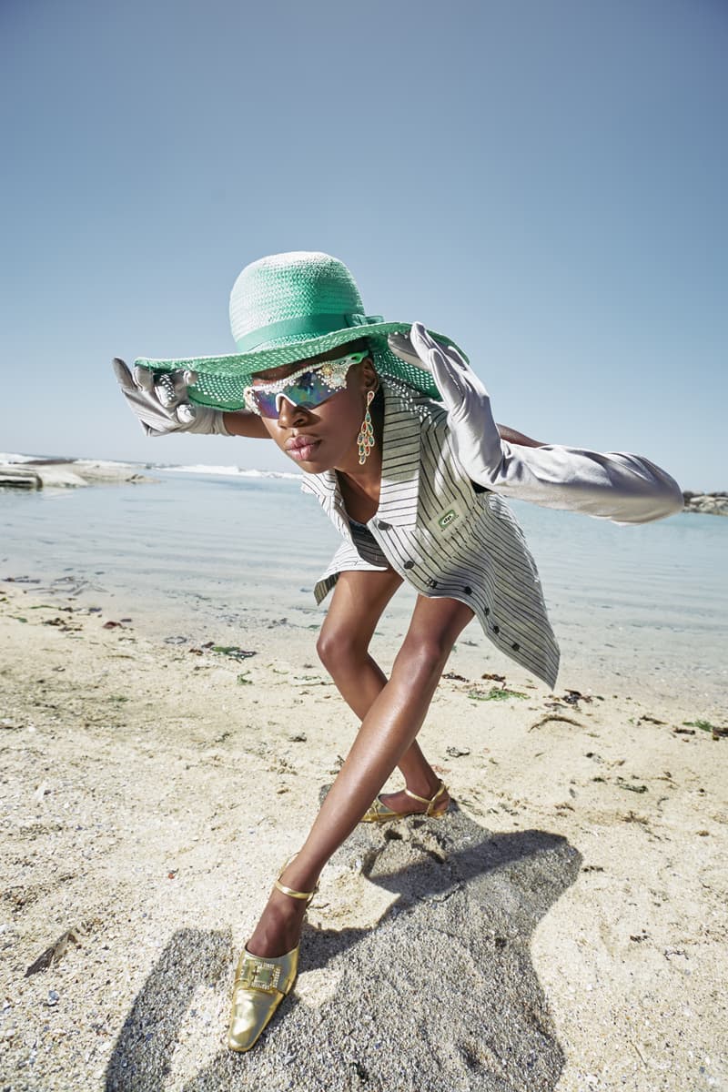 Daily Paper Spring Summer 2019 Campaign Jacket Hat Green