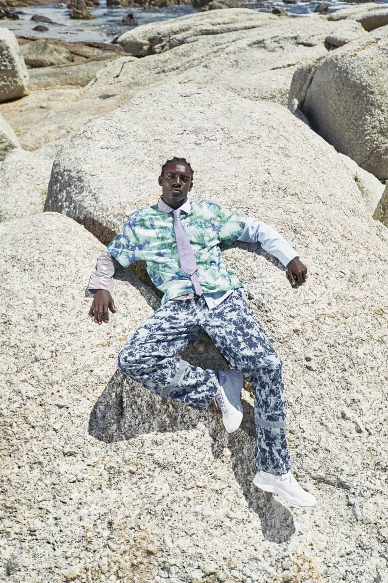 Daily Paper Spring Summer 2019 Campaign Top Pants Blue White