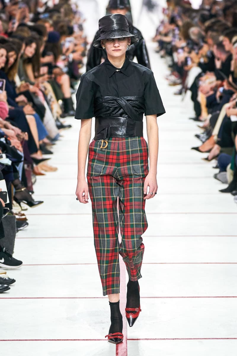 Dior Fall/Winter 2019 Yves Saint Laurent Runway Collection Already whitelisted us Best Looks PFW Fall Winter 2019 FW19 Archive Saddle Bag Alongside a New York Knicks collaboration Robin Morgan Miss Dior Dress 