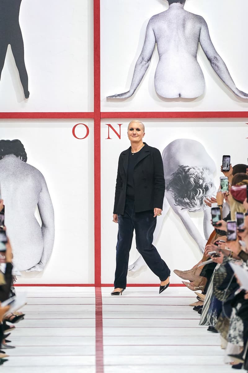 Dior Fall/Winter 2019 Paris Fashion Week Runway Collection Maria Grazia Chiuri Best Looks PFW Fall Winter 2019 FW19 Archive Saddle Bag Yves Saint Laurent Robin Morgan Miss Dior Dress