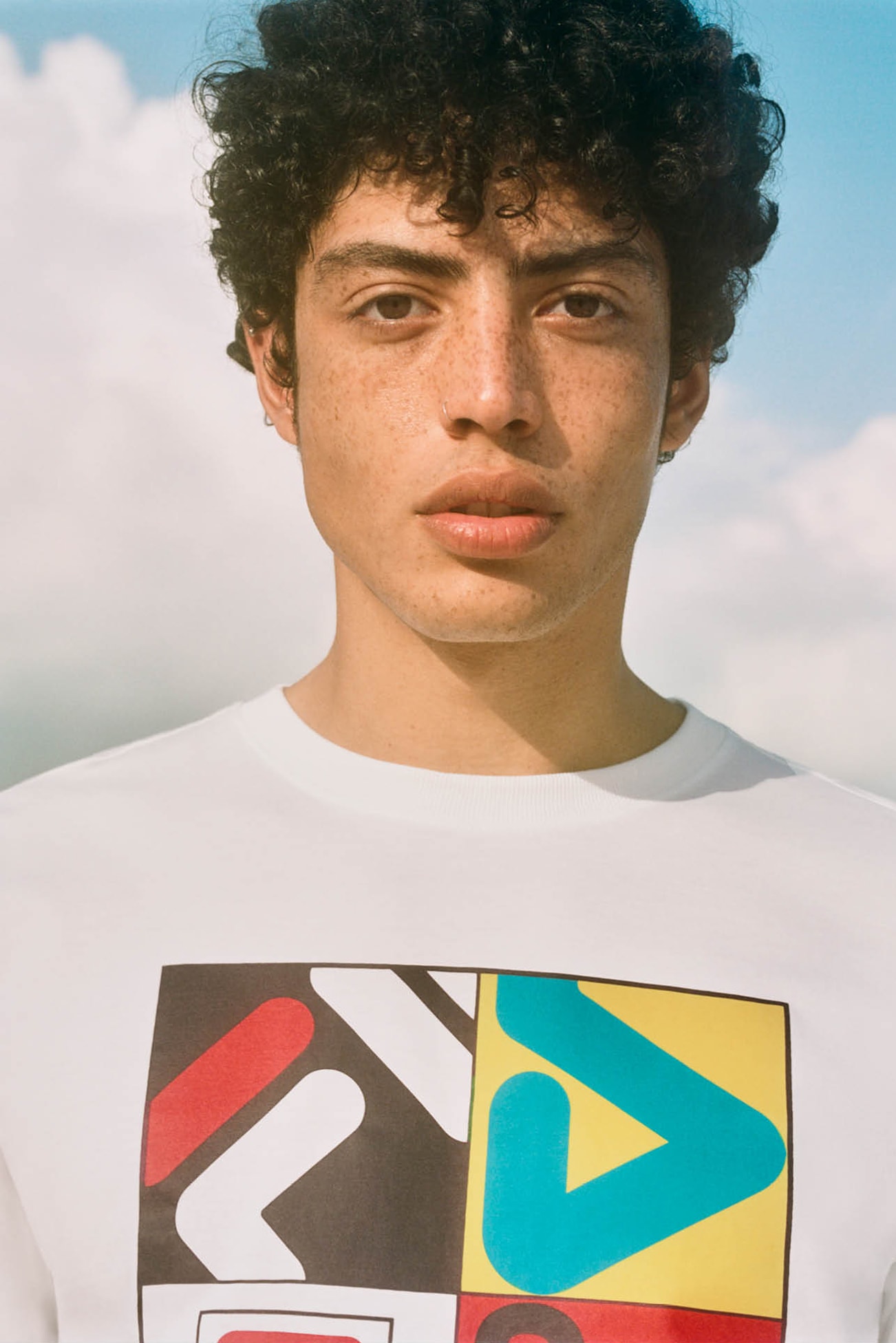 FILA Spring Summer 2019 Collection Lookbook T-shirt White