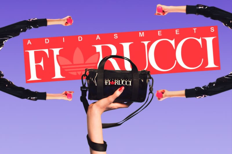 Fiorucci x adidas Originals Collection Vinyl Bag Black