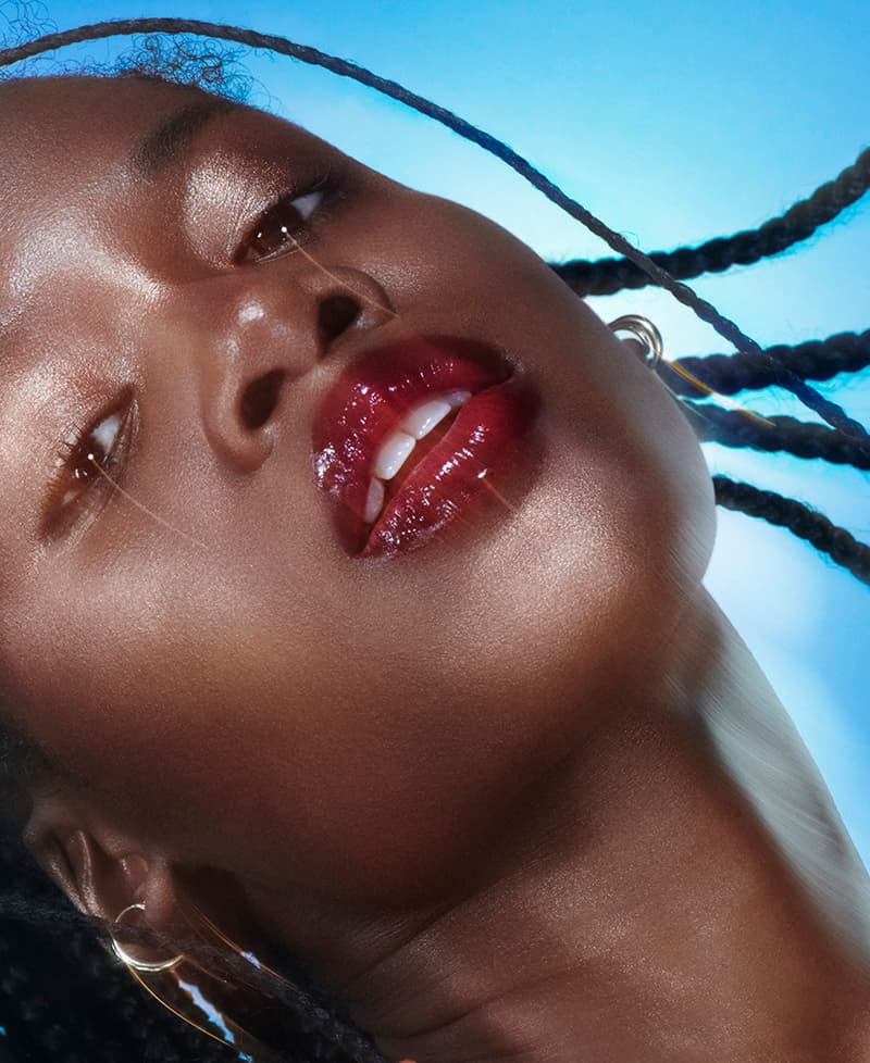Glossier Play black model lipstick Beauty Color Cosmetics Emily Weiss